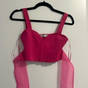 Zara crop top